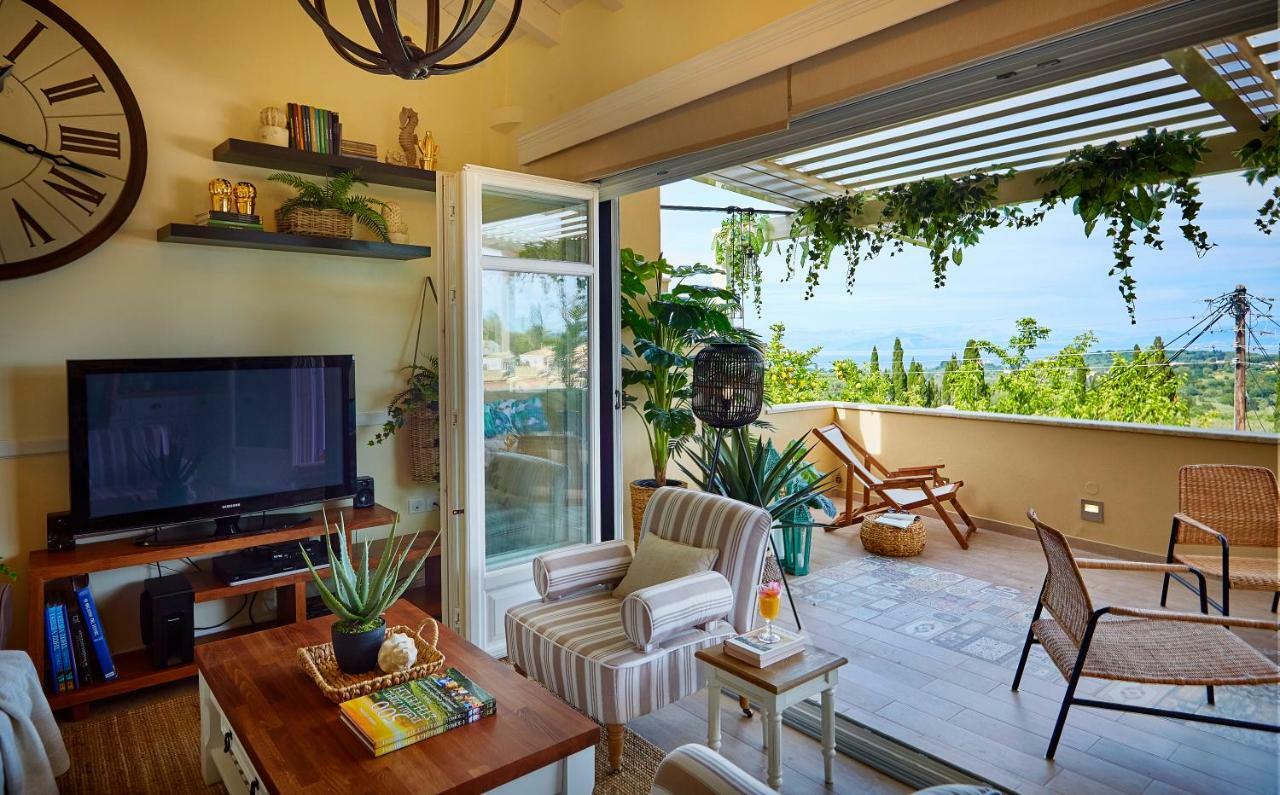 Lianelia Luxury Village House Argyrades Buitenkant foto