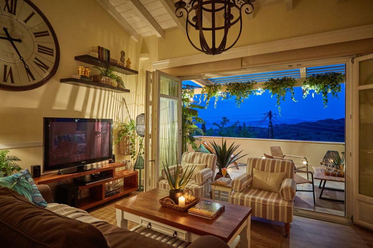 Lianelia Luxury Village House Argyrades Buitenkant foto